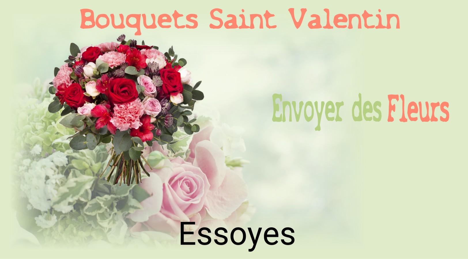 Roses de Saint-Valentin livrées à Essoyes